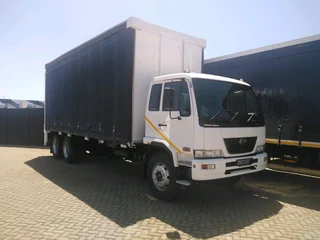 Nissan UD 100 Curtains Side double axle 14 tone