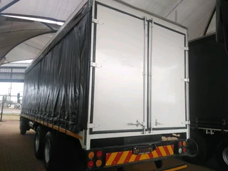 Hino 1626 Side Curtains 12 tone