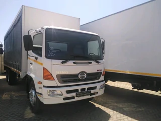 Hino 1626 Side Curtains 12 tone