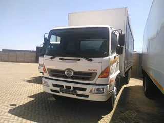 Hino 1626 Side Curtains 12 tone
