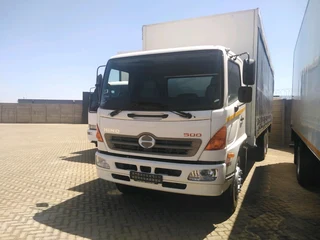 Hino 1626 Side Curtains 12 tone