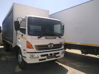 Hino 1626 Side Curtains 12 tone