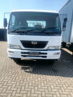 Nissan UD 80 with a Crane