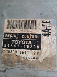 Toyota corolla 4afe ecu computer box