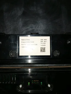 Ford ranger t6 mk3 radio control unit