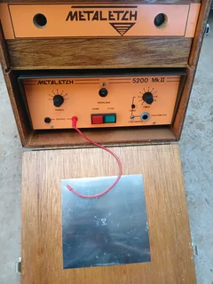 Metaletch Electrochemical Marking