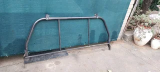 Izuzu single can protector, roll bar factory fitted