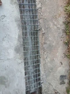 Galvanized steel grids