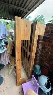 Queen Size Bed Frame with Headboard &amp; Storage Drawers –reduced to R1800 (No Mattress)