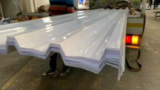Roofing sheets and delivery