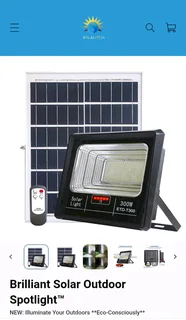 300w Solar flood light