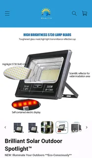 300w Solar flood light