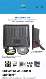 300w Solar flood light