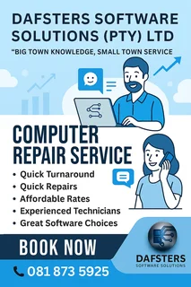 Computer Repair Services - Vredenburg