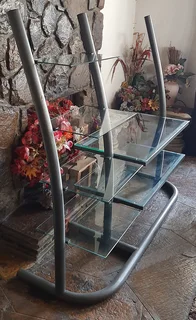 Steel and glass Wall unit