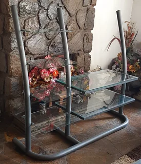 Steel and glass Wall unit