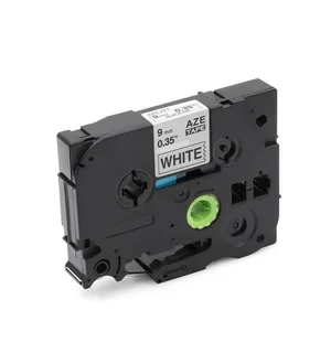 Brother TZE-221 Compatible Labelling Tape (Black on White) 9mm*8m