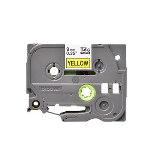 Brother TZE-621 Compatible Label Tape (Black on Yellow) 9mm*8m