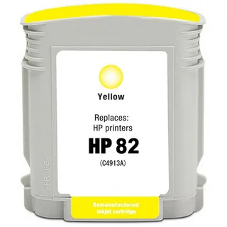HP 82 Yellow Generic Ink Cartridge (C4913AE)