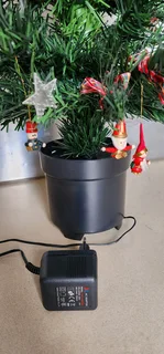 Fiber Optic Christmas Tree and Decorations