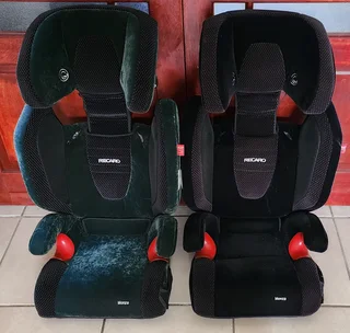 2xrecaro Monza Car Seats With Speakers And Advanced Safety Support!