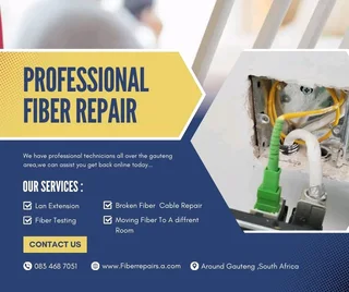 Optic Fiber Repair In Pretoria