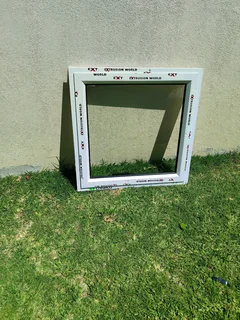 Aluminium window.