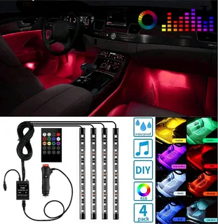 Interior Car LED + LED Charging Cable