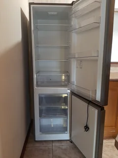 Hisense 264L Bottom Freezer Fridge - Titanium Inox