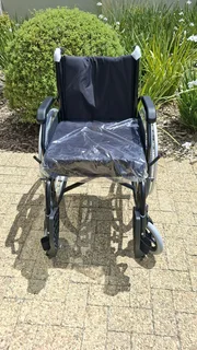 Wheelchair, brand new with pressure care cushion and tray