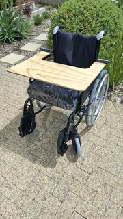 Wheelchair, brand new with pressure care cushion and tray