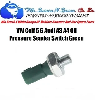 VW Golf 5 6 Audi A3 A4 Oil Pressure Sender Switch Green