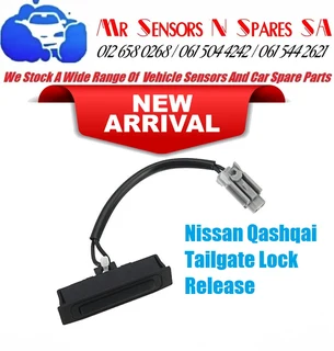 Nissan Qashqai Tailgate Lock Release