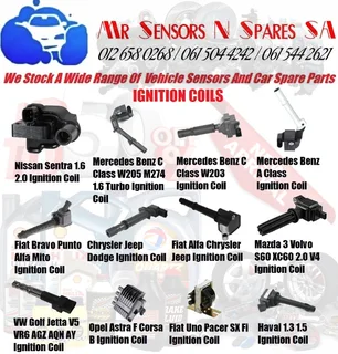 Ignition Coils for Nissan Mercedes Fiat Chrysler Jeep Dodge Alfa Mazda VW GWM Haval Opel