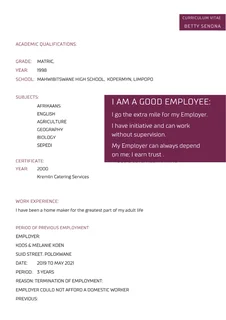 HOUSEKEEPER - Ad posted by WEPPIES