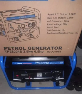 TP28004S 15L petrol generator 2.5kw 6.5hp for sale