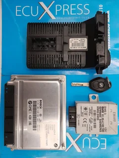 BMW 3 Series E36 , E46 316i Lockset, ECU DME 1340 186 DME1340186 DME 1340186 0261204420 0 261 204 42