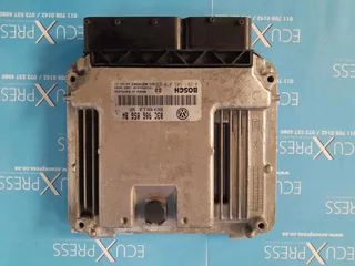 VW Volkswagen Golf 1.6 FSI Computer Box  ECU 03C906056 BA 03C 906 056BA 03C 906 056 BA 03C906056Ba 0