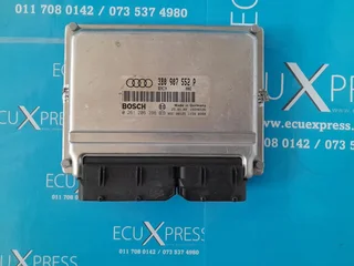 Audi A6 2.4 Computer Box  ECU 3B0907552P 3B0907552 P 3B0 907 552P 3B0 907 552 P 0261206398 0 261 206