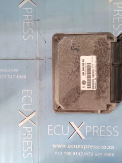 VW Volkswagen Golf 4 Computer Box ECU 06A 906 019 AK 06A 906 019AK 06A906019AK 06A906019 AK Siemens