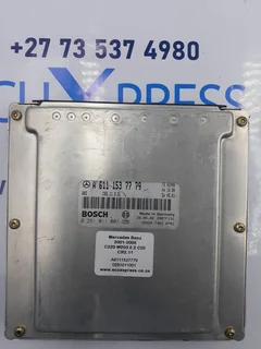 Mercedes Benz 2001-2005 C220 W203 2.2 CDI CR2.11 A6111537779 0281011001