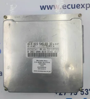 Mercedes Benz CLK W208 SLK R170 1998-2000 ECU A0235458332 0261204915
