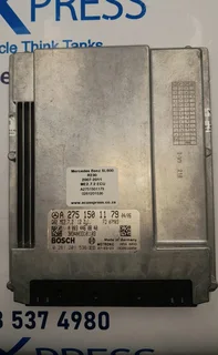 Mercedes Benz SL600 R230 2007-2011 ME2.7.2 ECU 2751501179 0261201536
