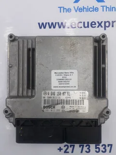 Mercedes Benz Vito VIano W639 2.2L EDC16C2 (CDI3) ED6074 CR3.31 ECU A6461532591 0281012065.