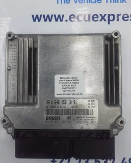 Mercedes-Benz VIto VIano W639 115CDI 2.2 ED053 CR3.31 ECU A6461501091 0281012358