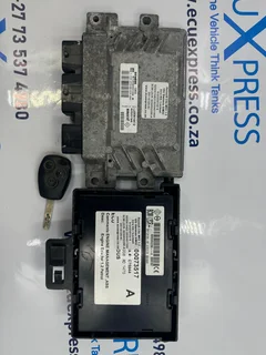 Renault Clio MK2 1.2 16V Siemens SIM32 ECU Kit Lockset S120200102 B 8200414422 8200401568 BCM L2CR 8