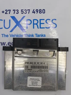VW Golf Audi A1 1.4 TSI CZSA Engine 04E907309AC 0261S09387 MED17.5.25