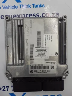 BMW E87 E90 Preface 3 Series 2.0 318D 320D 2005-2008 M47N2 Engine (603) DDE7803372 0281013502 EDC16