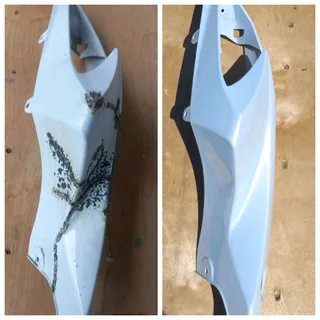 Plastic welding and painting