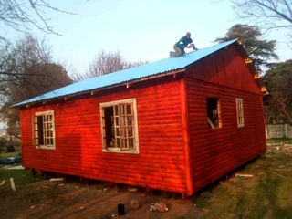 Log cabins